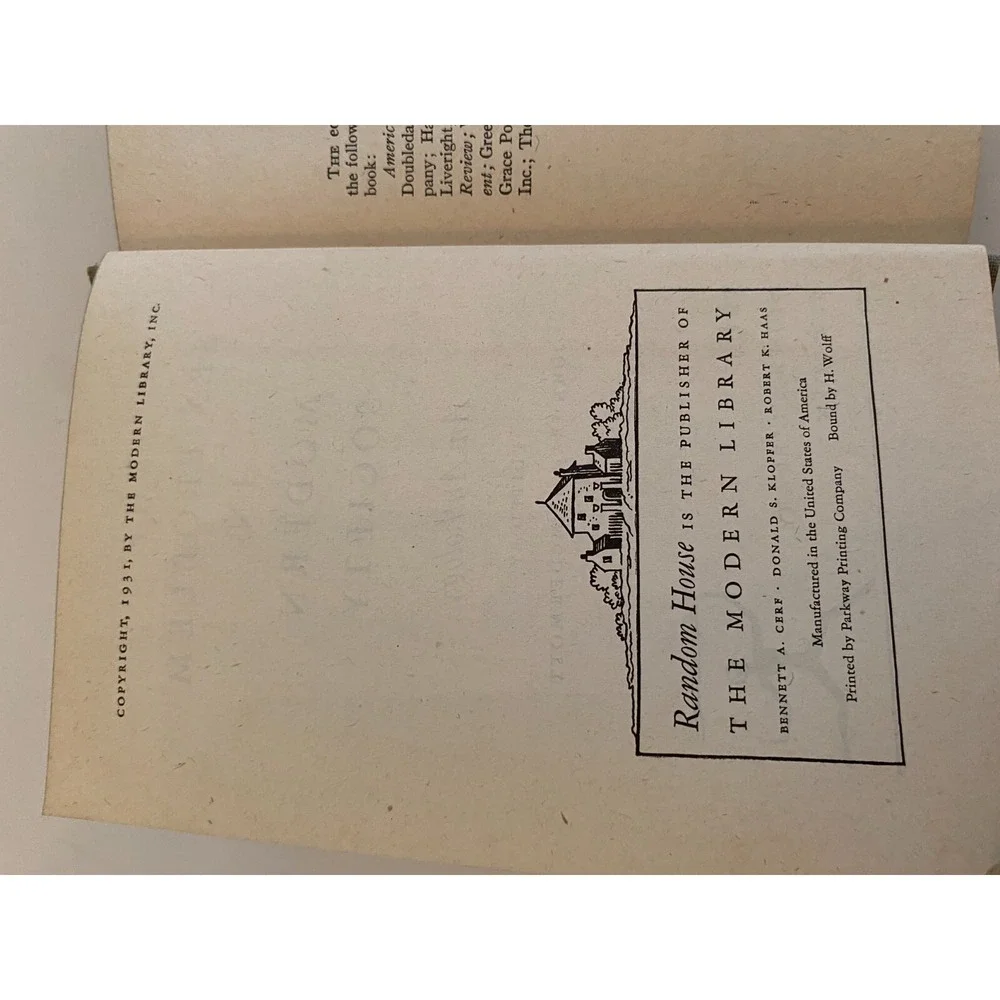 Vintage The Sex Problem In Modern‎ Society An Anthology 1931 HC